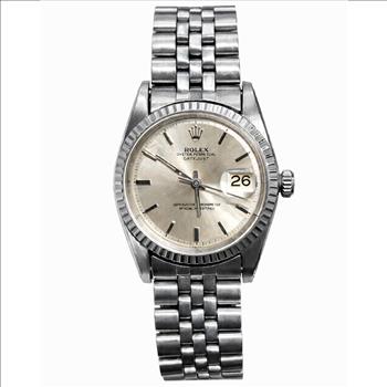 Certifed Orignal Rolex Oyster Perpetual Datejust Watch 1603 Complete With Appraisal Paperwork
