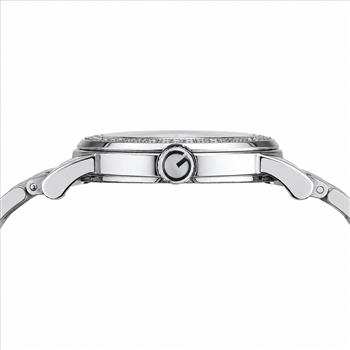 NY Diamond Appraisal Certified Custom Natural Diamond 2.00 Carat Men's White Dial Gucci Day of The Week Date Watch