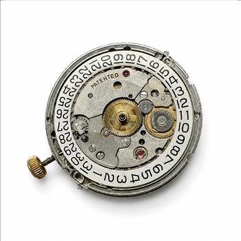 Rolex Diamond Bezel Oyster Perpetual Date Men's Watch Case Parts Set To Be Assembled Into A Running Watch