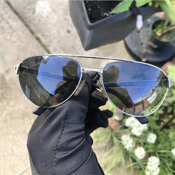 Custom Real Natural Diamond Cartier Santos-Dumont Sunglasses for Men and Women IGI Certified