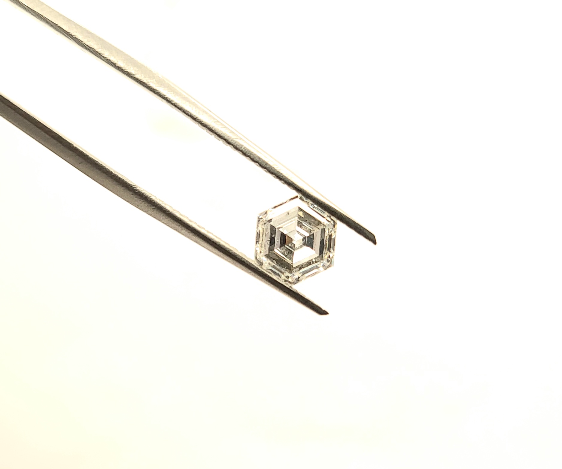 GIA 1.02ct Natural Hexagonal Step-Cut Diamond | Double Excellent I SI2 Loose