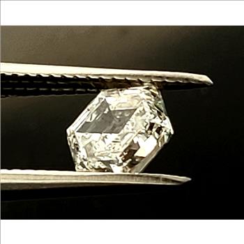 GIA 1.02ct Natural Hexagonal Step-Cut Diamond | Double Excellent I SI2 Loose