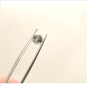 GIA 1.02ct Natural Hexagonal Step-Cut Diamond | Double Excellent I SI2 Loose
