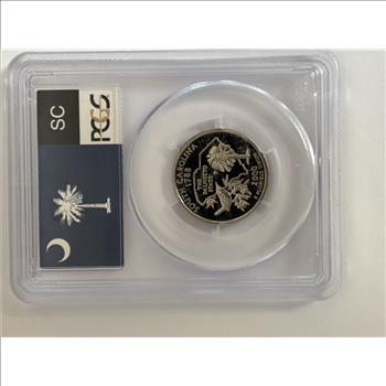 2000-S South Carolina State Quarter PCGS PR69DCAM Deep Cameo Proof