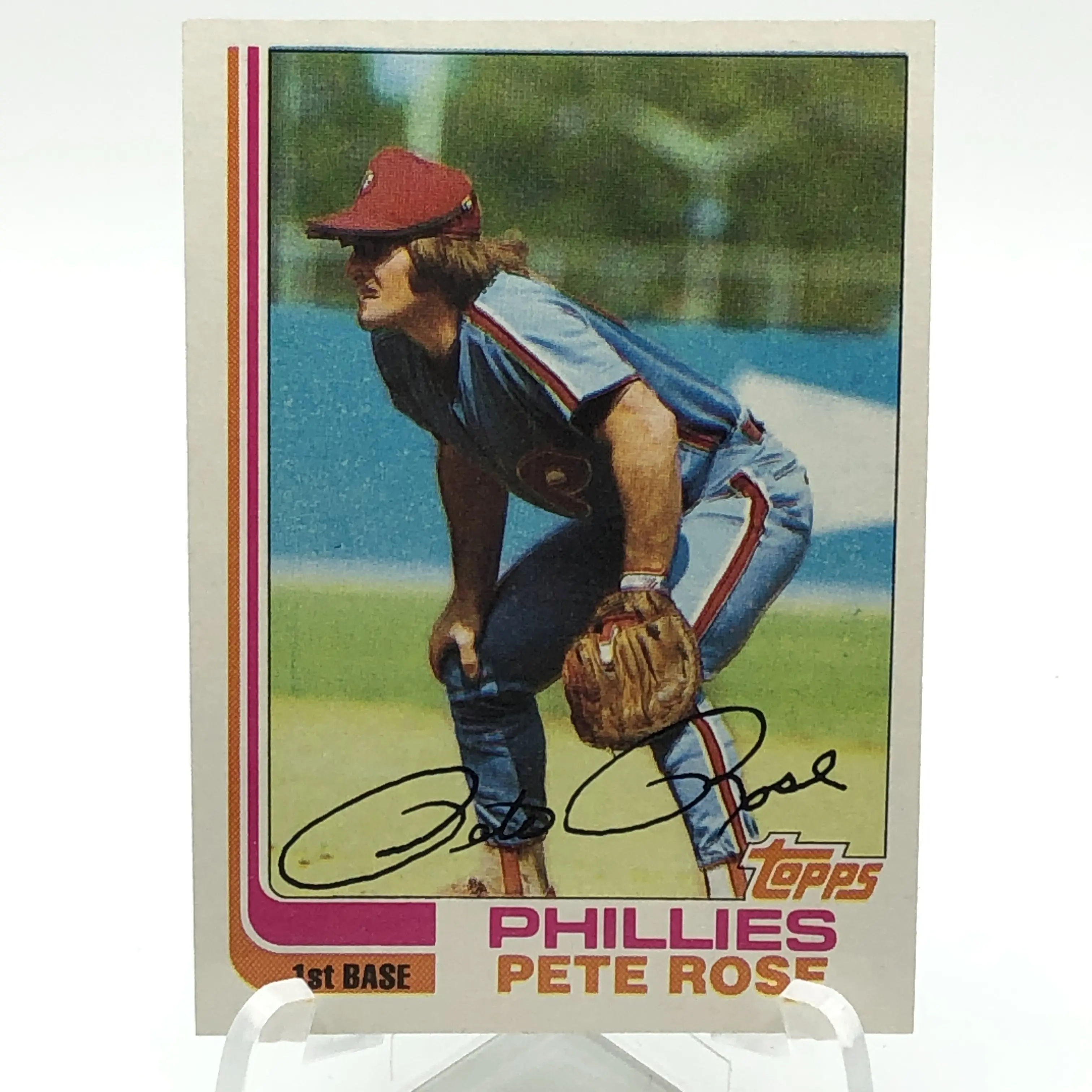Pete Rose High Grade Vintage 1982 Topps Baseball Card Set Break