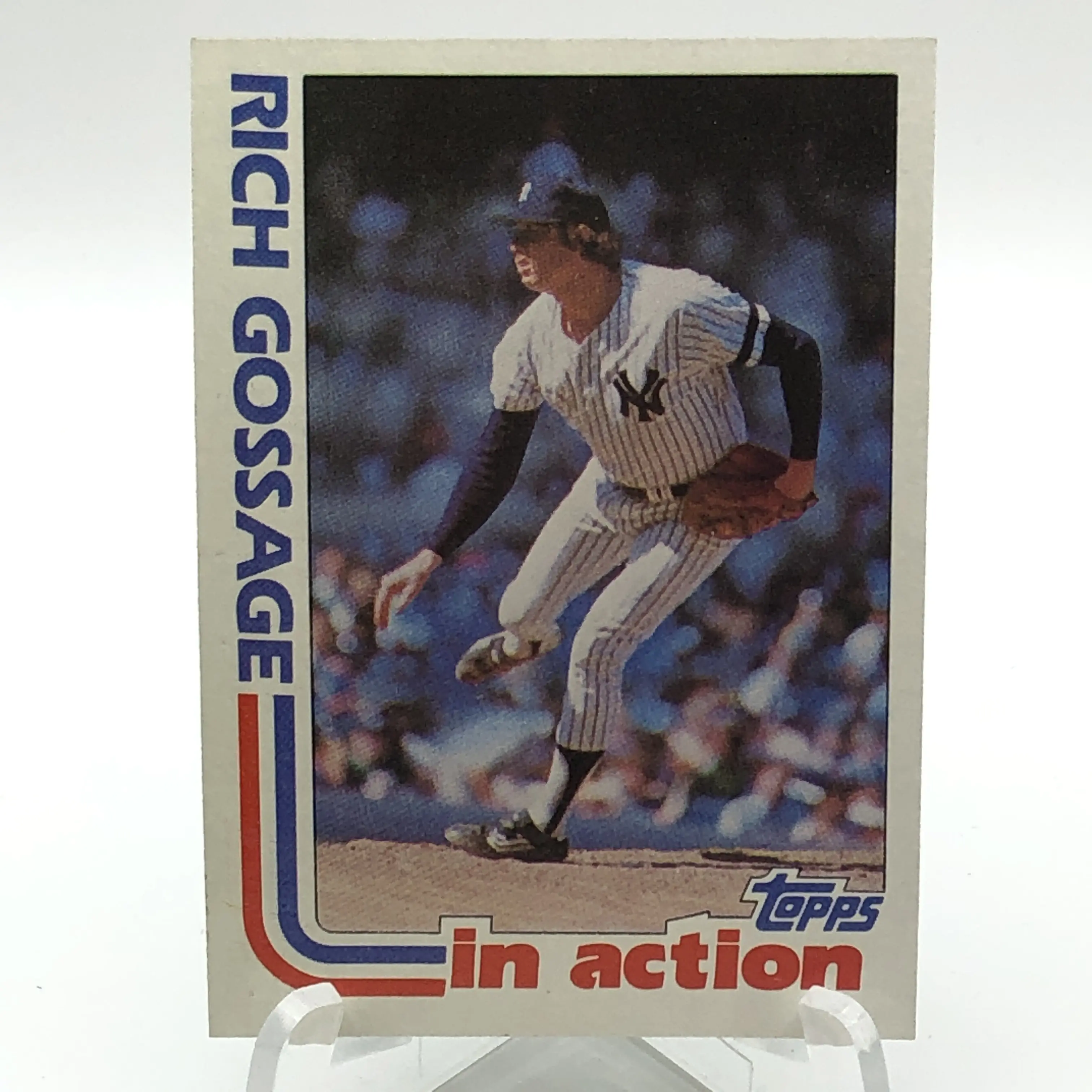 Rich Goose Gossage High Grade 1982 Topps Baseball Card Set Break