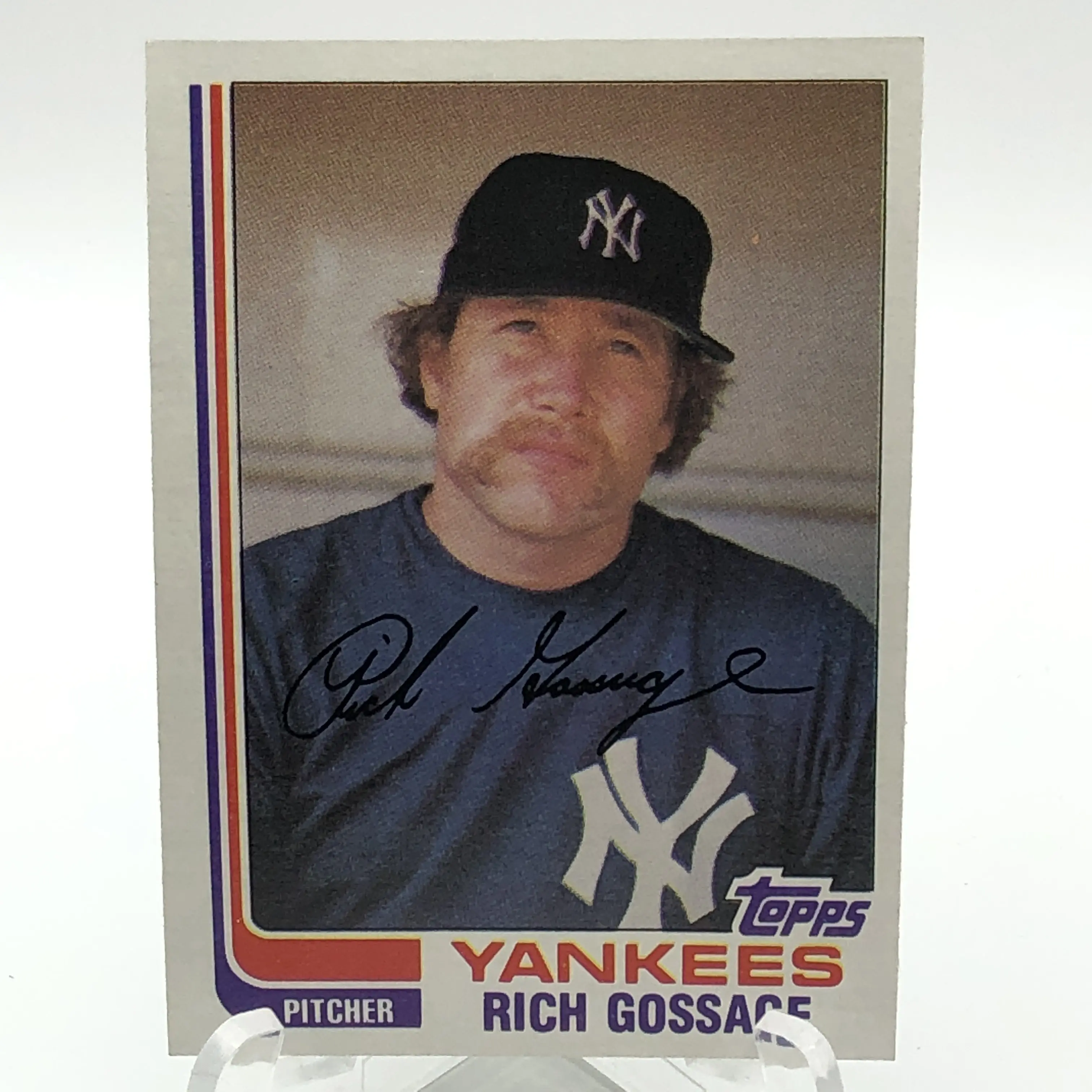 Rich Goose Gossage High Grade 1982 Topps Baseball Card Set Break