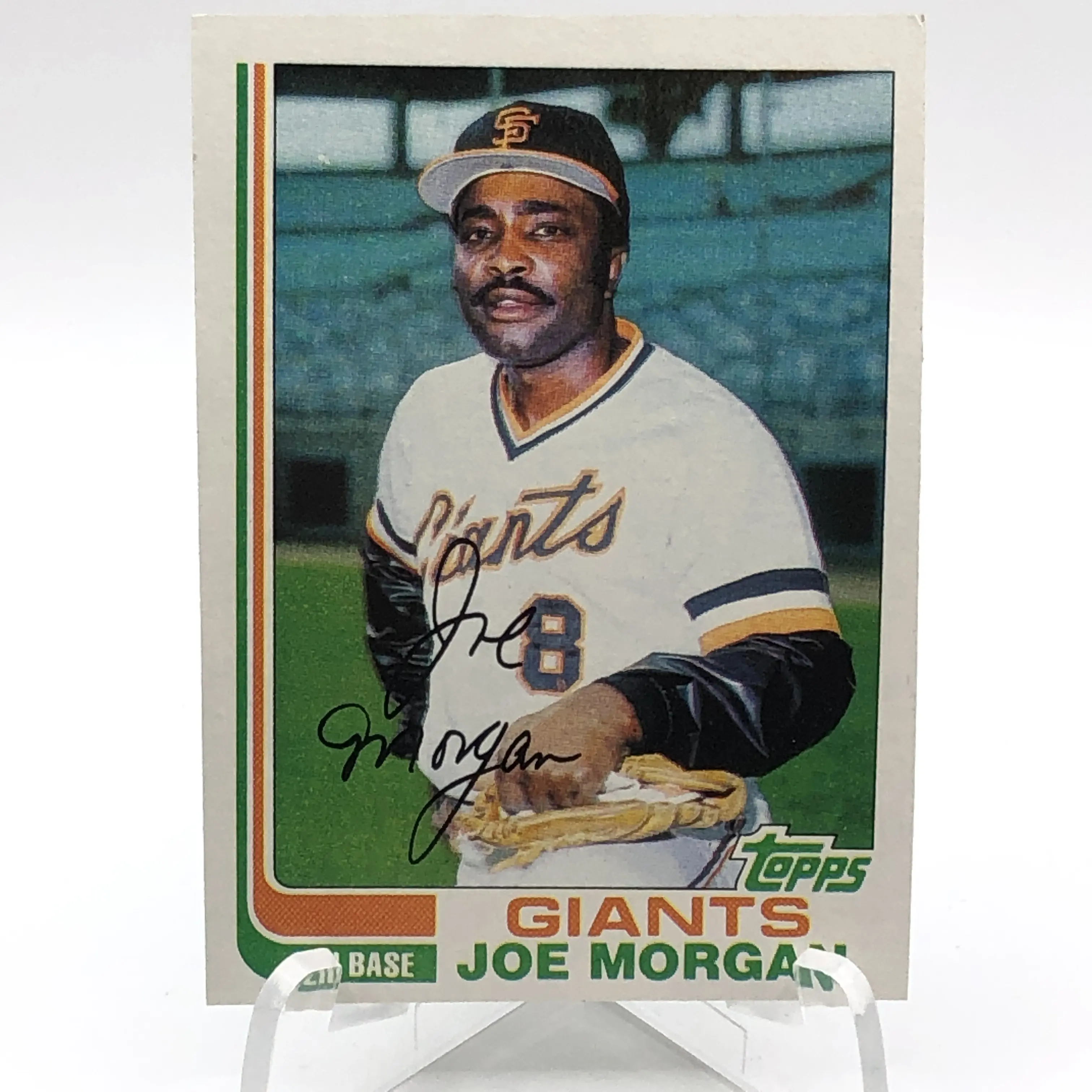 Joe Morgan High Grade Vintage 1982 Topps Baseball Card Set Break