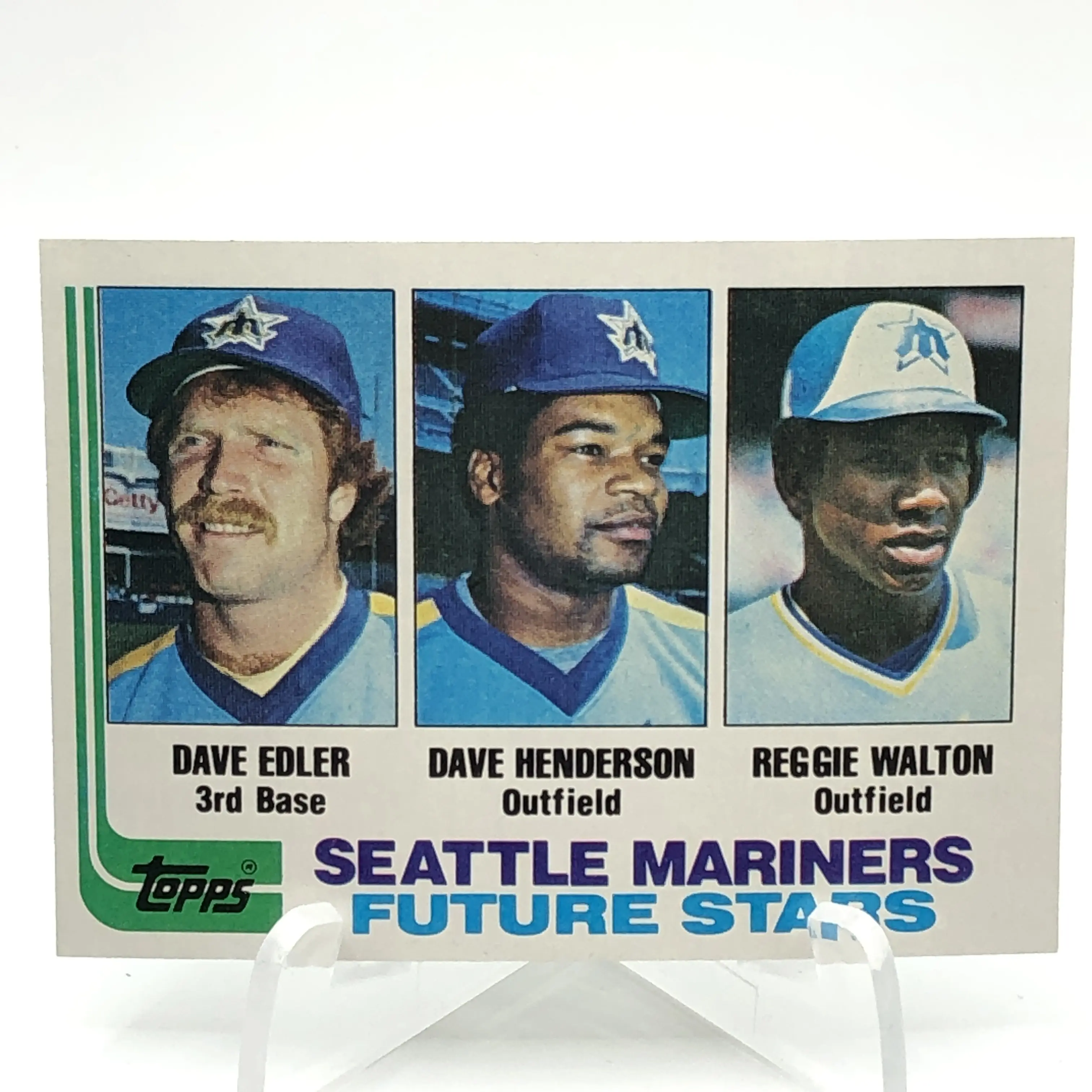 Dave Henderson High Grade Vintage 1982 Topps Baseball Card Set Break