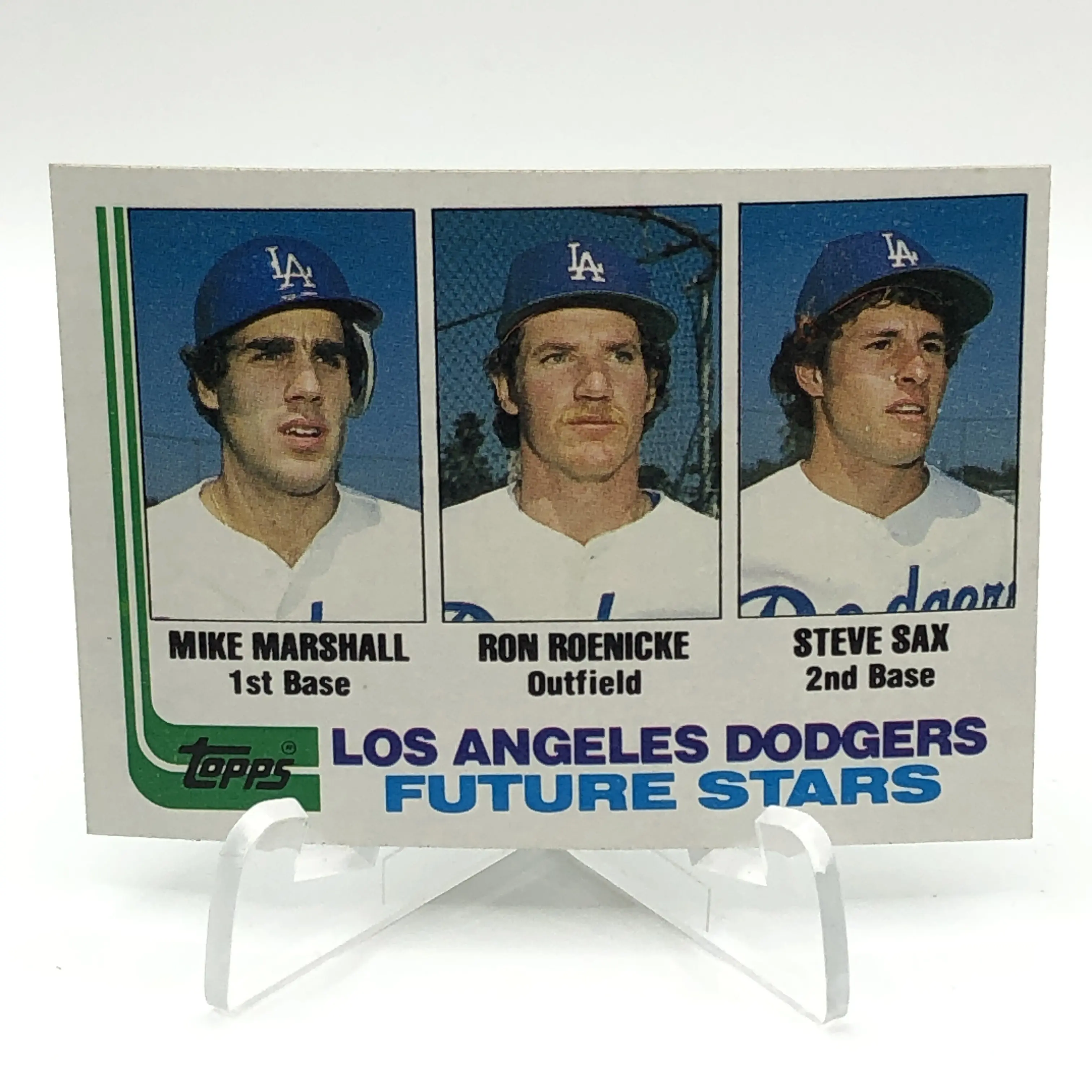 Steve Sax Rookie High Grade 1982 Topps Baseball Card Set Break
