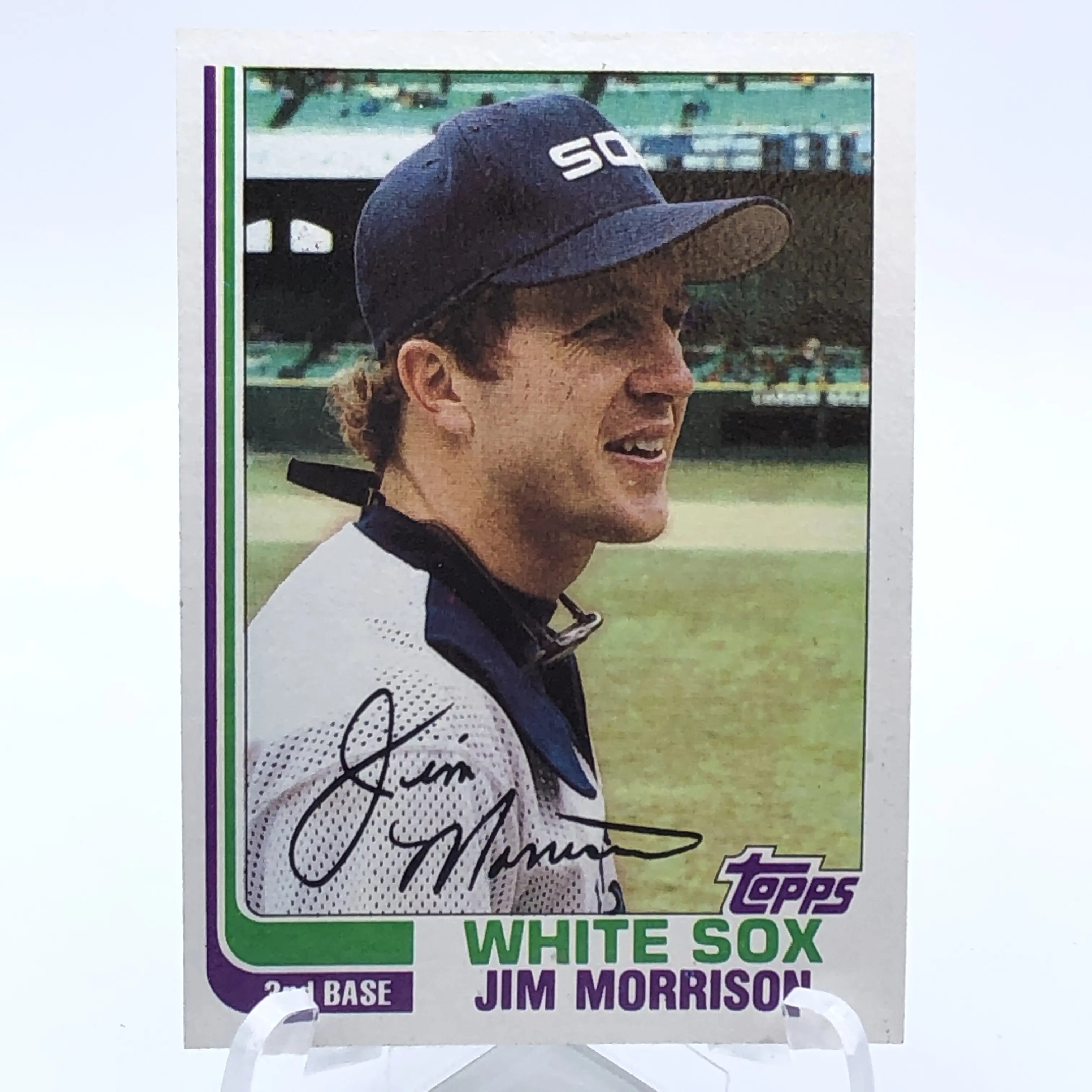 Jim Morrison High Grade Vintage 1982 Topps Baseball Card Set Break