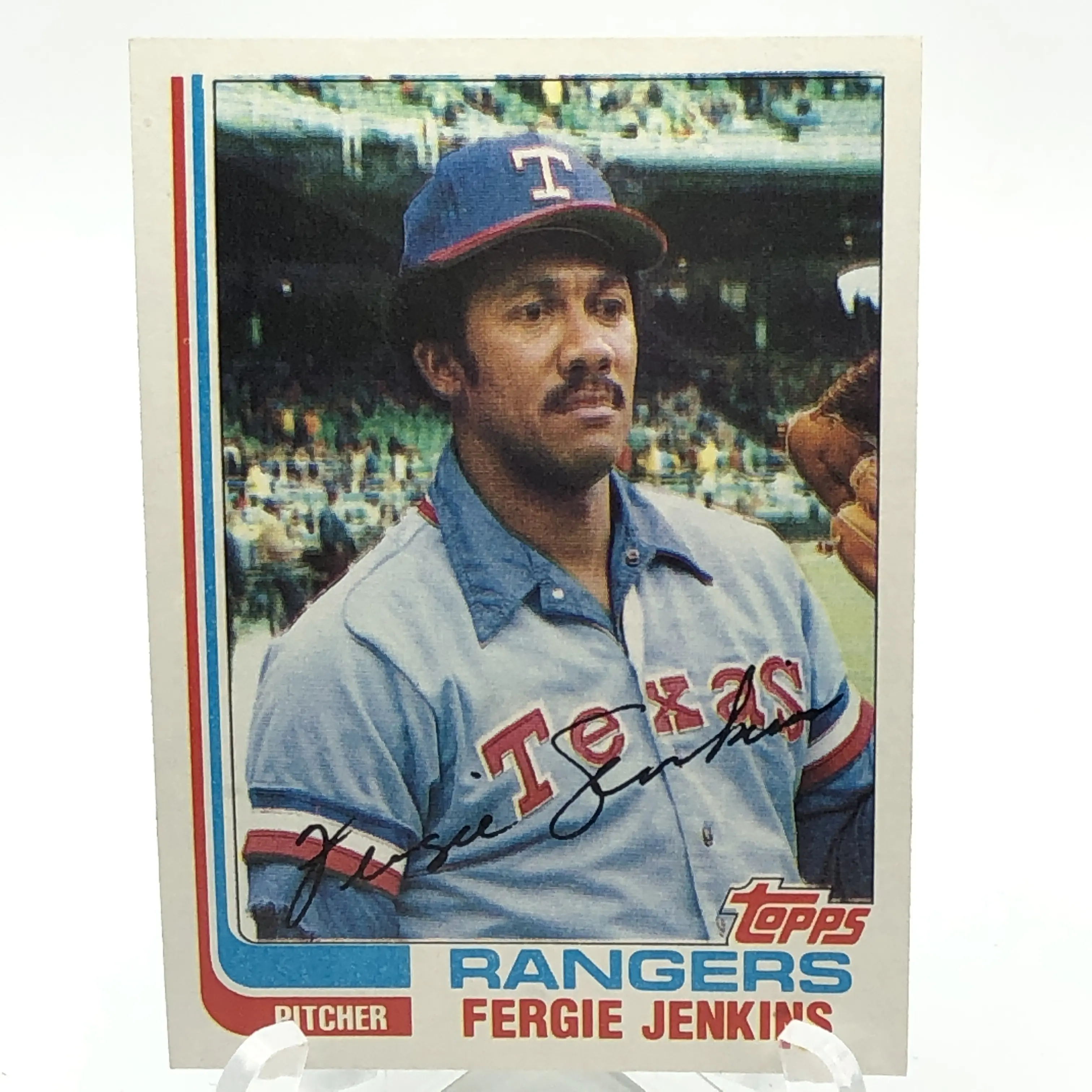 Fergie Jenkins High Grade Vintage 1982 Topps Baseball Card Set Break