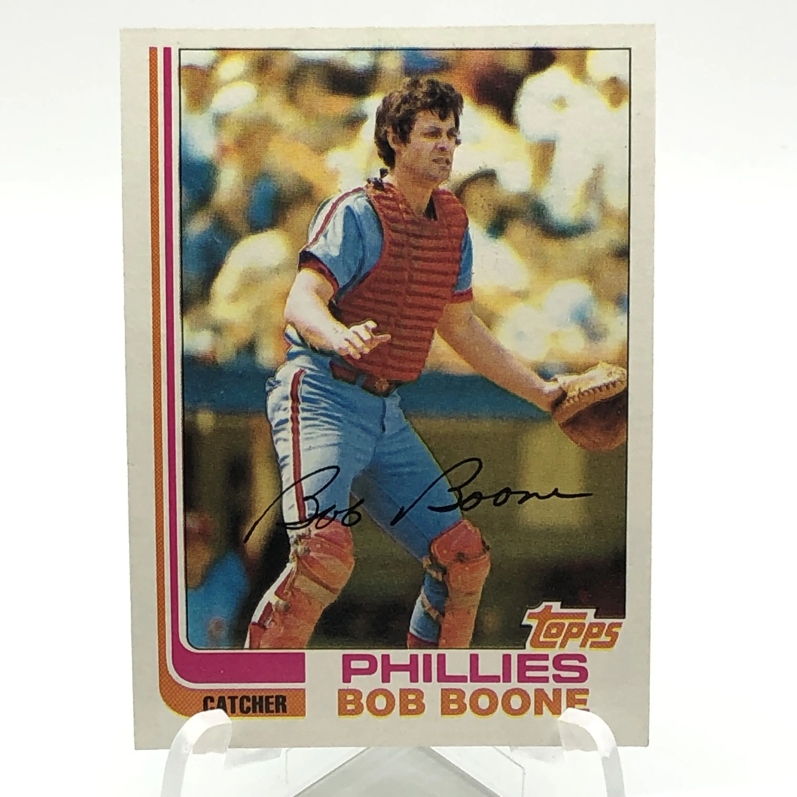 Bob Boone High Grade Vintage 1982 Topps Baseball Card Set Break