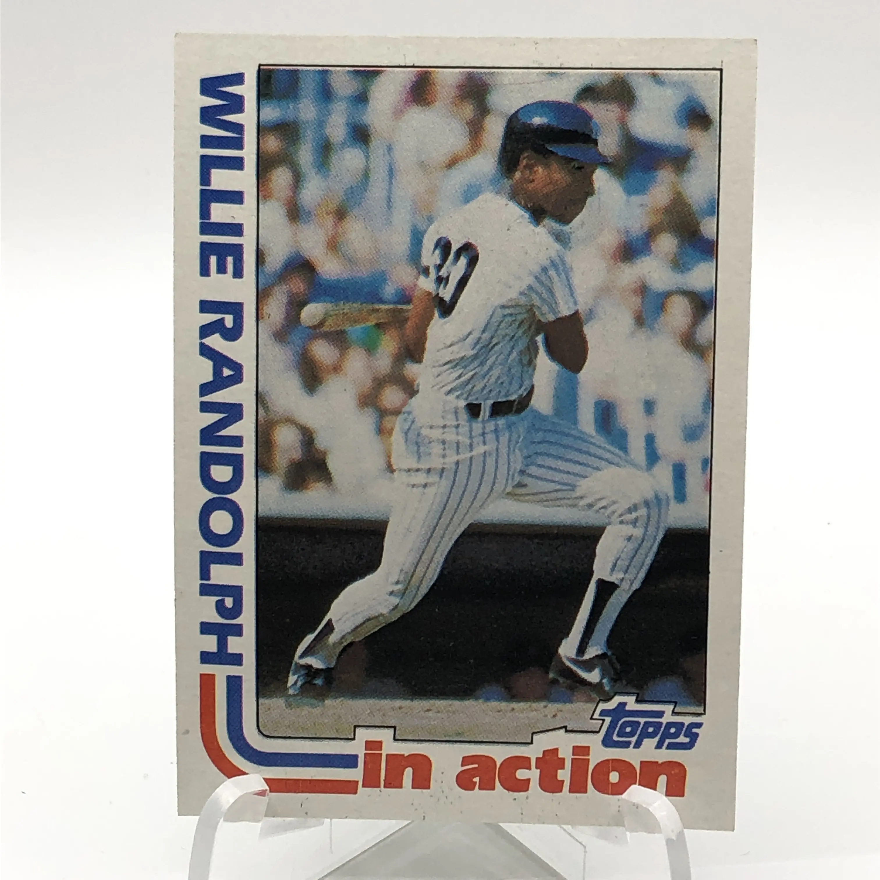 Willie Randolph High Grade Vintage 1982 Topps Baseball Card Set Break
