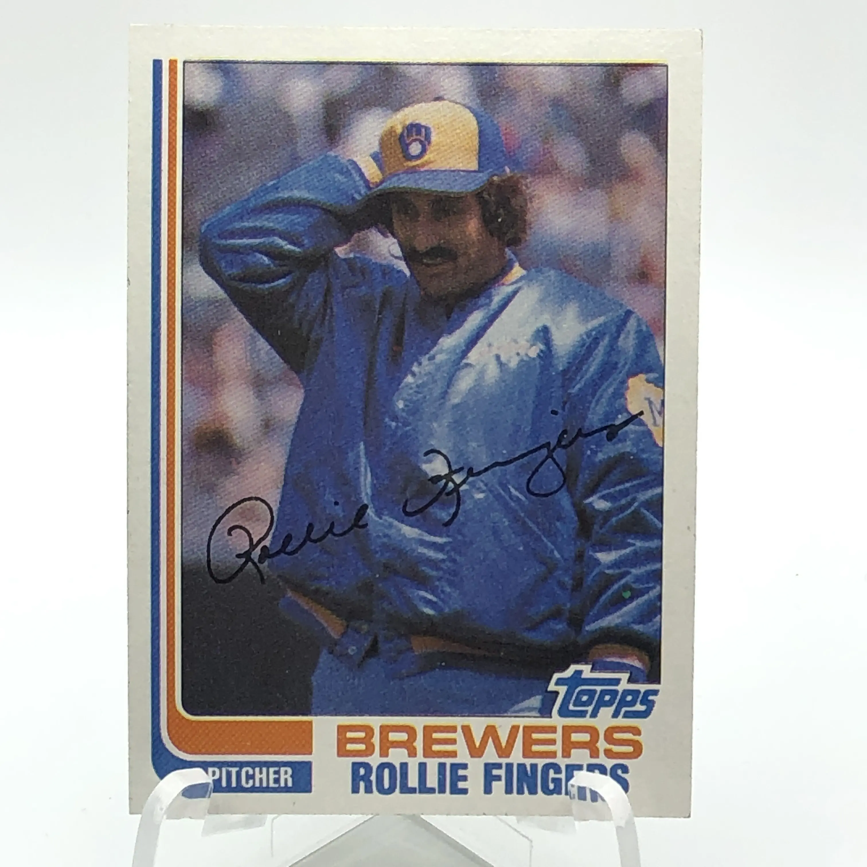 Rollie Fingers High Grade Vintage 1982 Topps Baseball Card Set Break