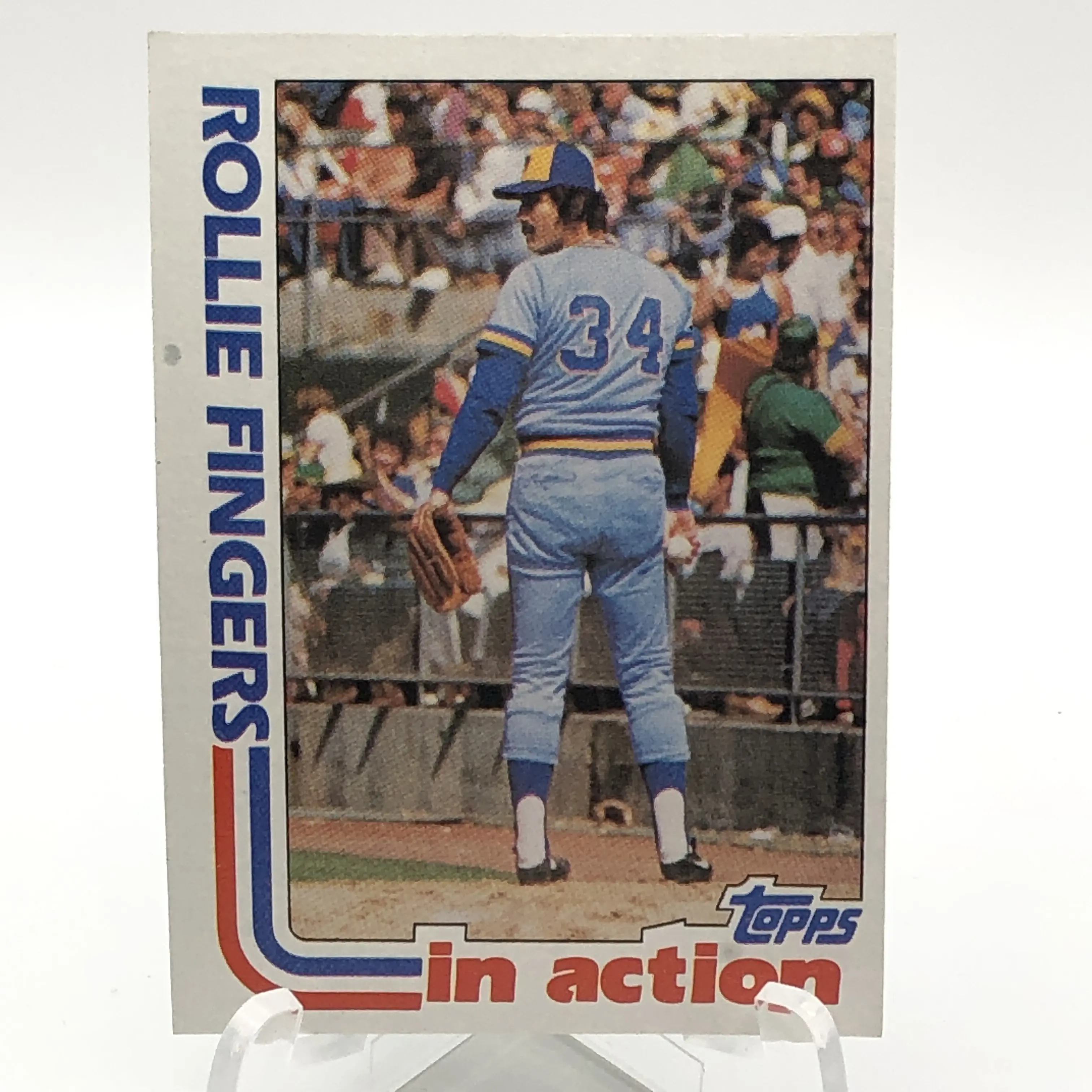 Rollie Fingers High Grade Vintage 1982 Topps Baseball Card Set Break