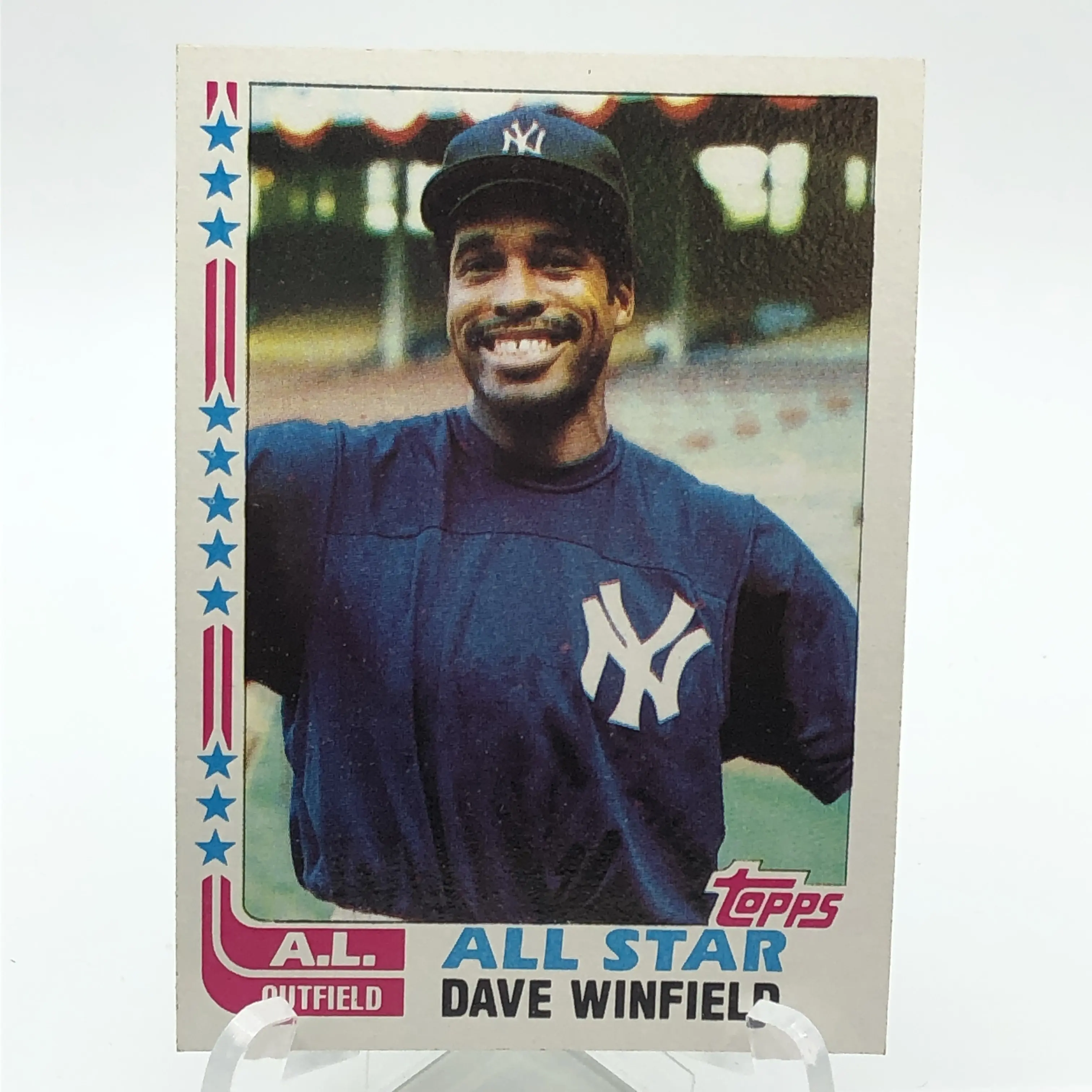 Dave Winfield High Grade Vintage 1982 Topps Baseball Card Set Break