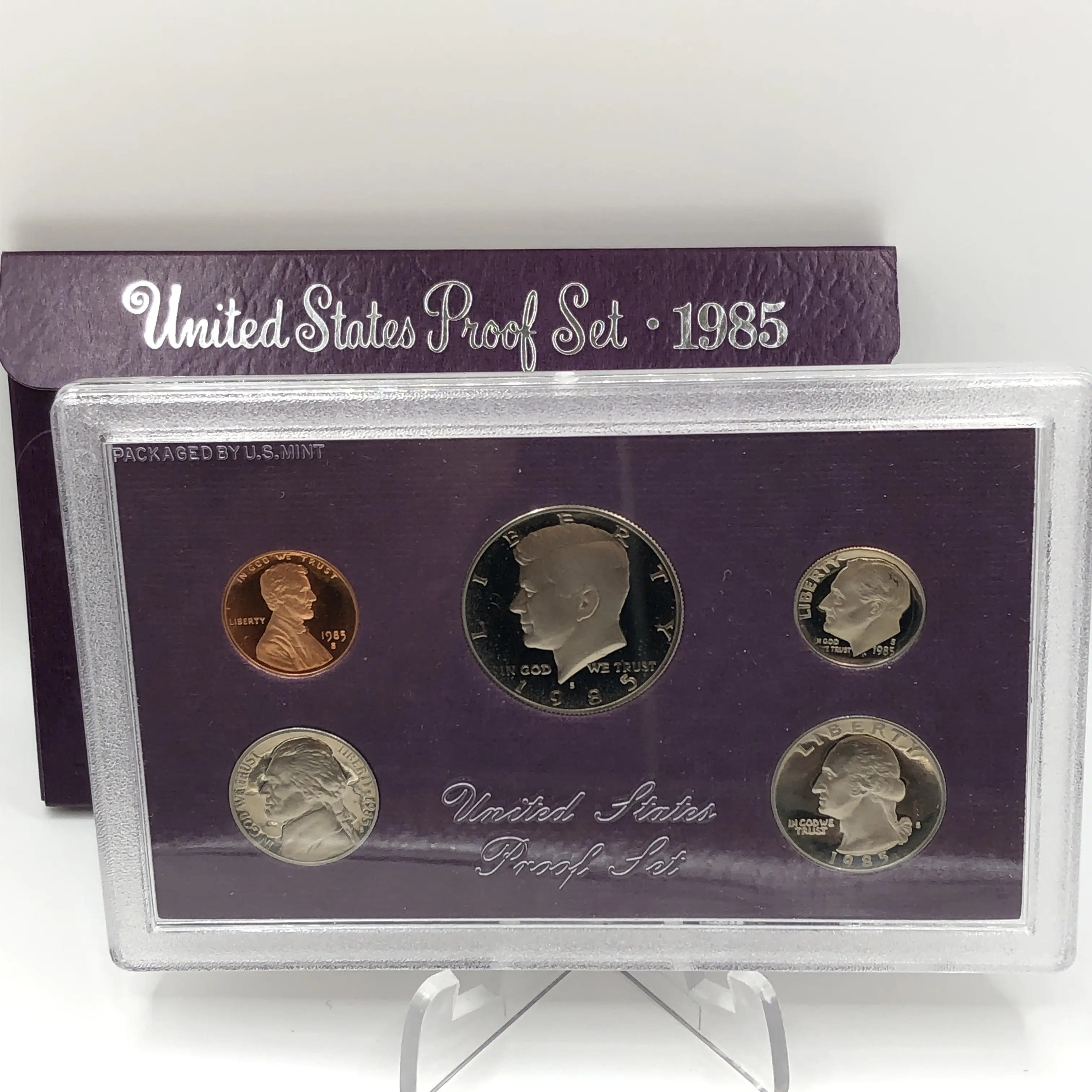 1985 Us Proof Coin Set in Original Packaging
