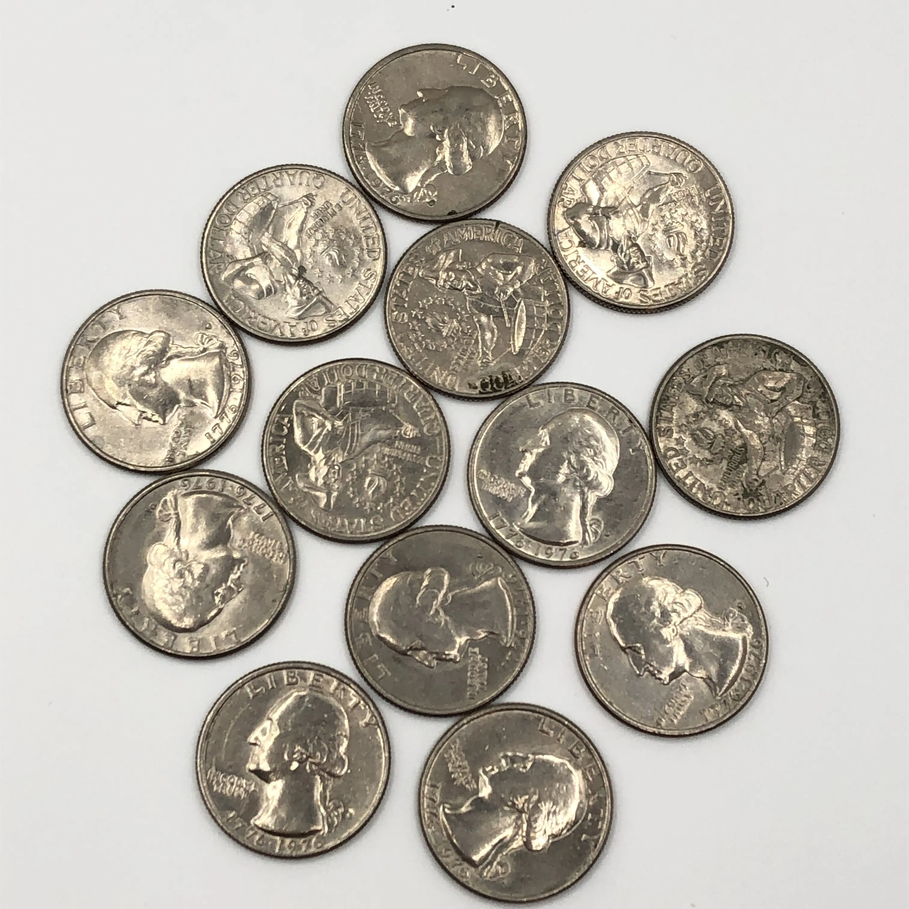 Group of Bicentennial Quarter