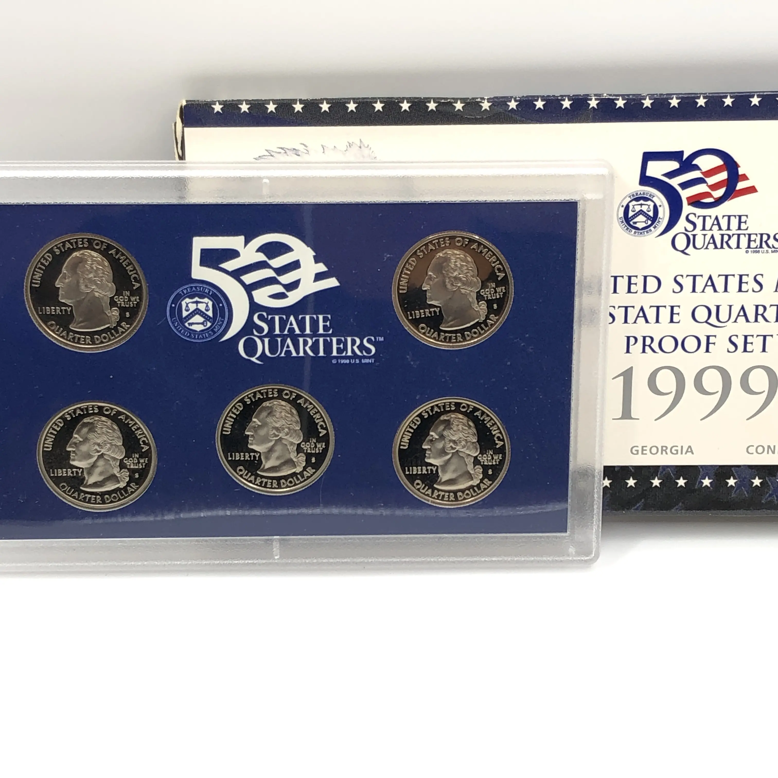 1999 Us Proof Coin Set in Original Packaging