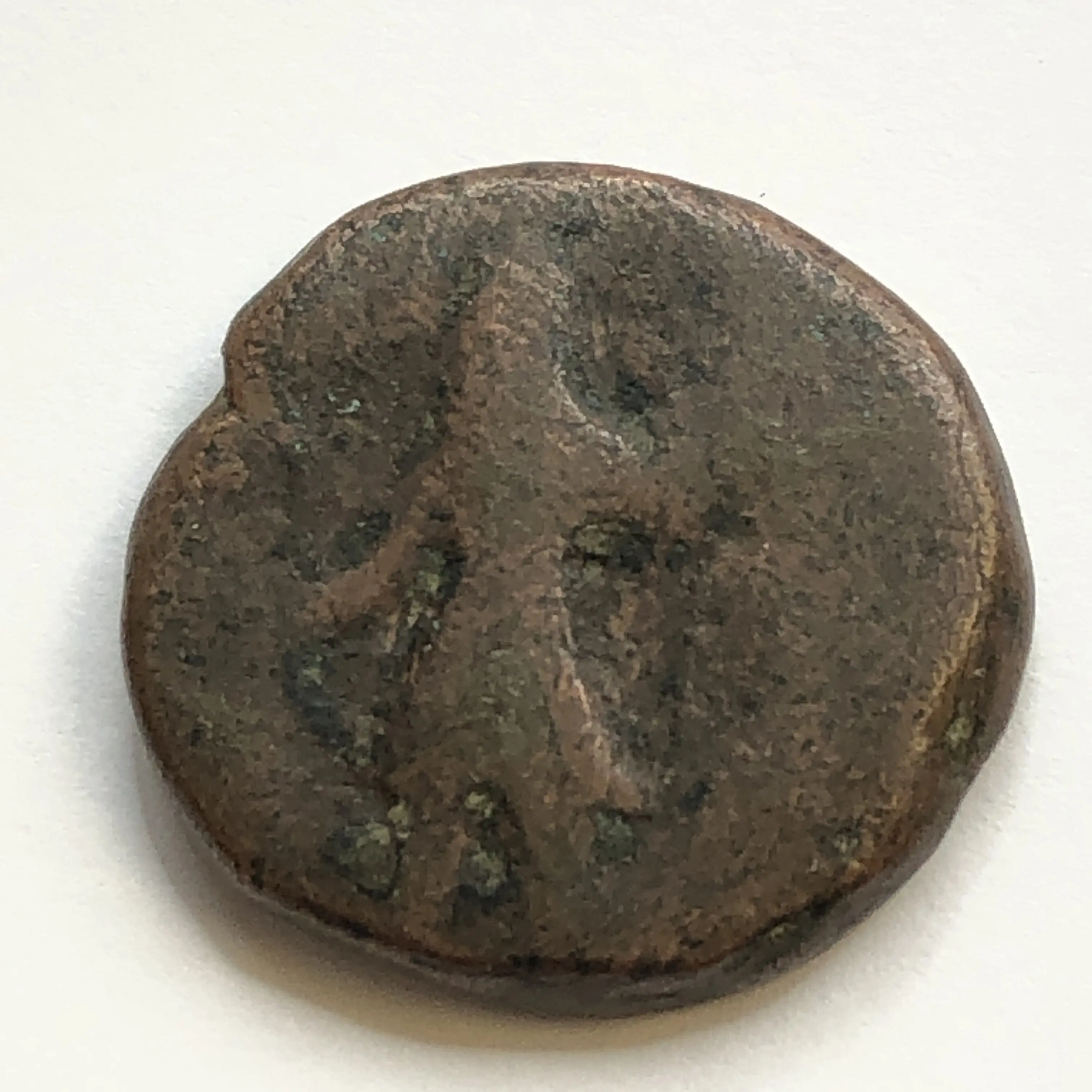 ANCIENT GREECE KUSHAN EMPIRE Kanishka I  Copper tetradrachm 127-147AD