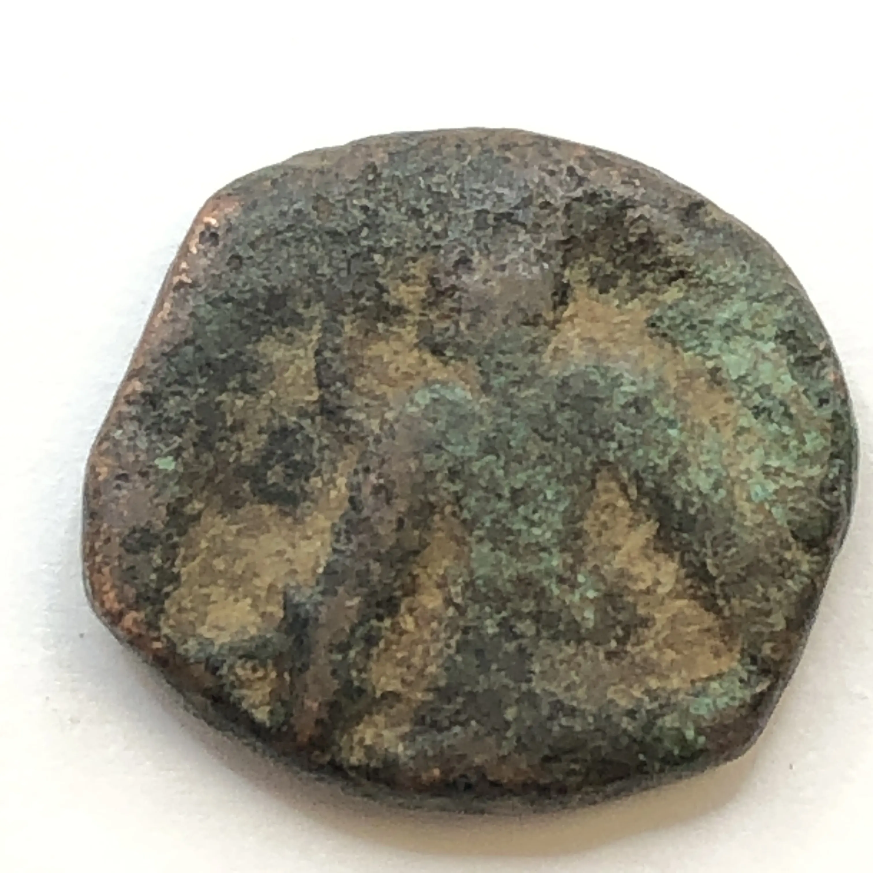 Ancient KUSHAN: Kanishka, ca. 127-151, AE 1/4 tetradrachm