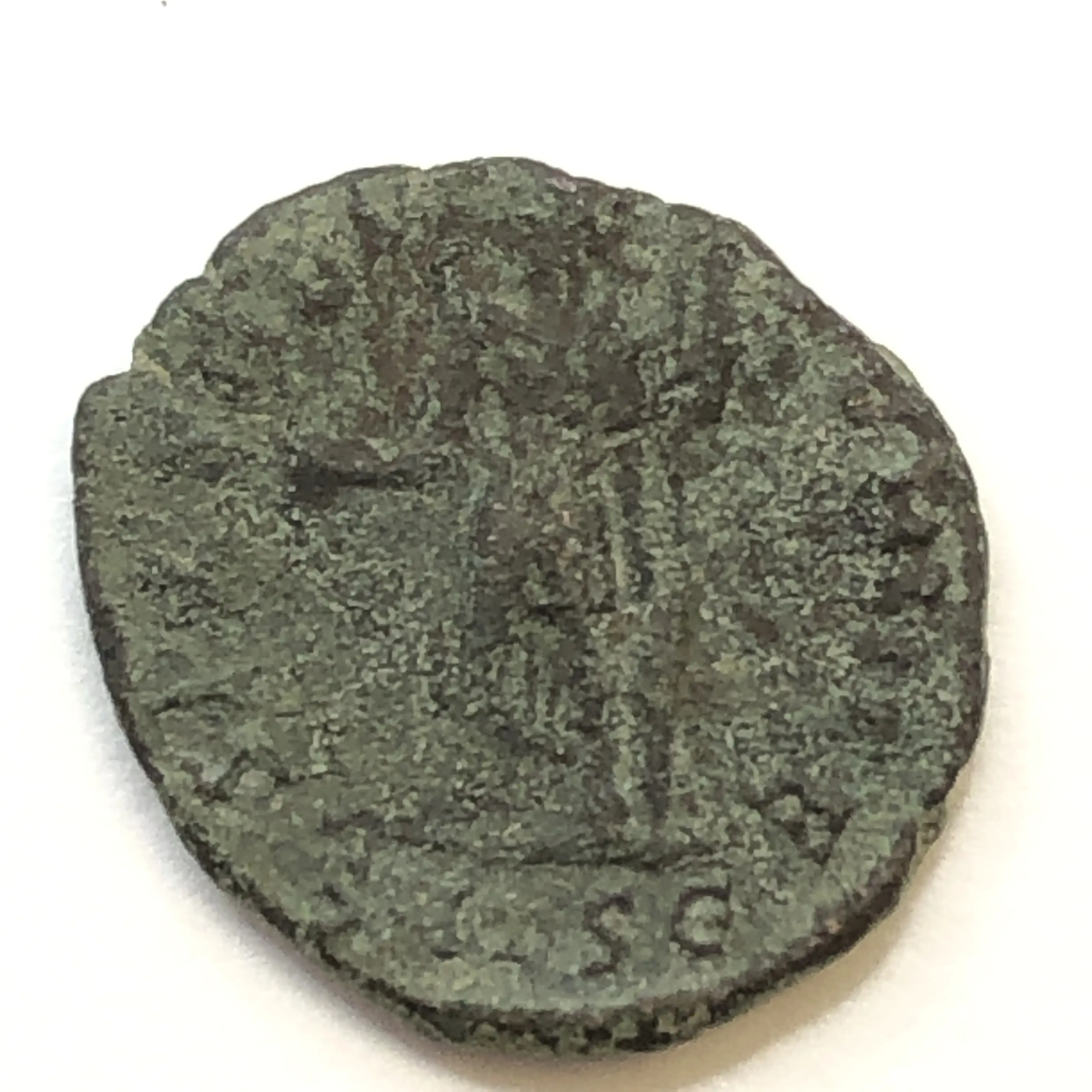Ancient Roman Bronze Coin Tremis 3rd Century AD
