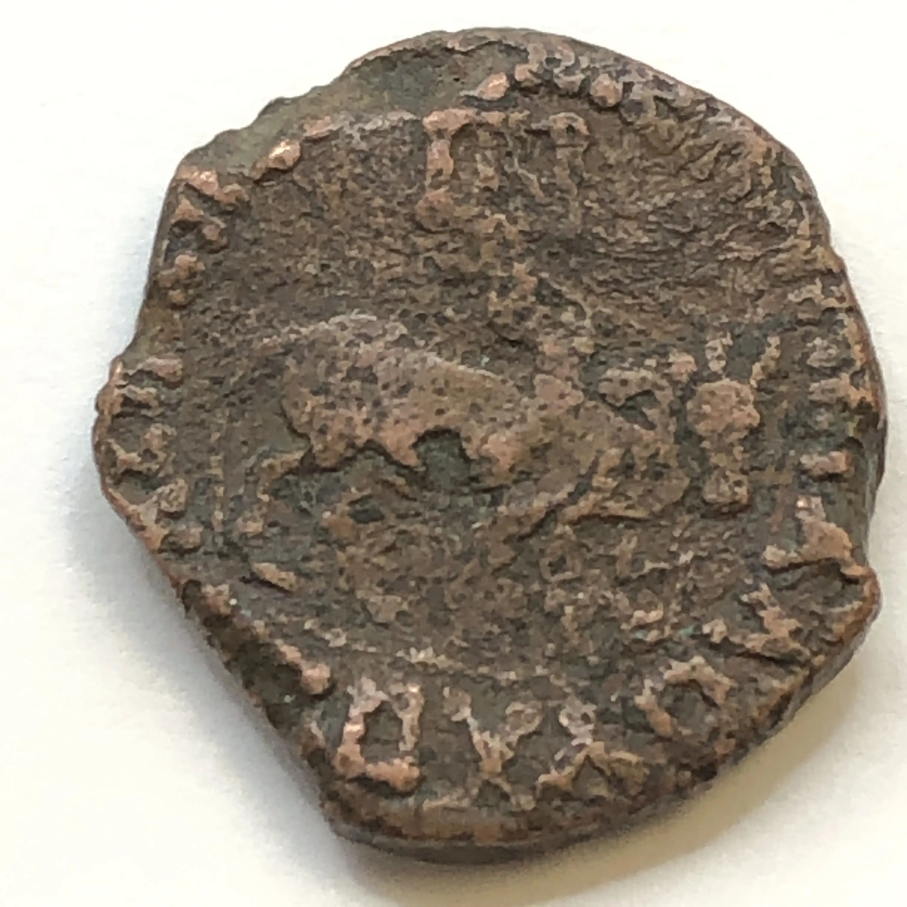 India Indo-Scythian Kingdom Azes II Pentachalkon 35 BC - 5 AD Bull / Lion