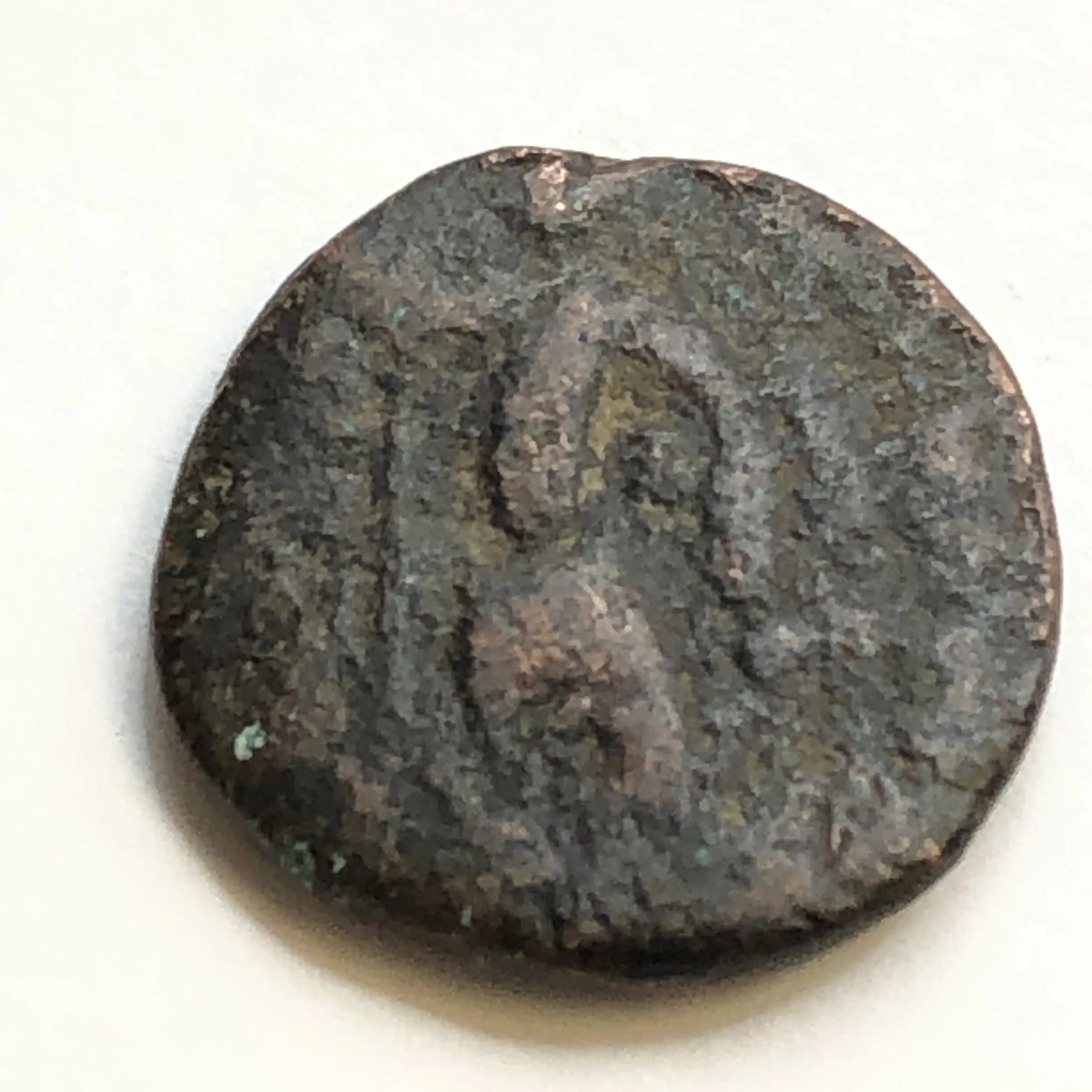Ancient KUSHAN: Kanishka, ca. 127-151, AE 1/2 tetradrachm