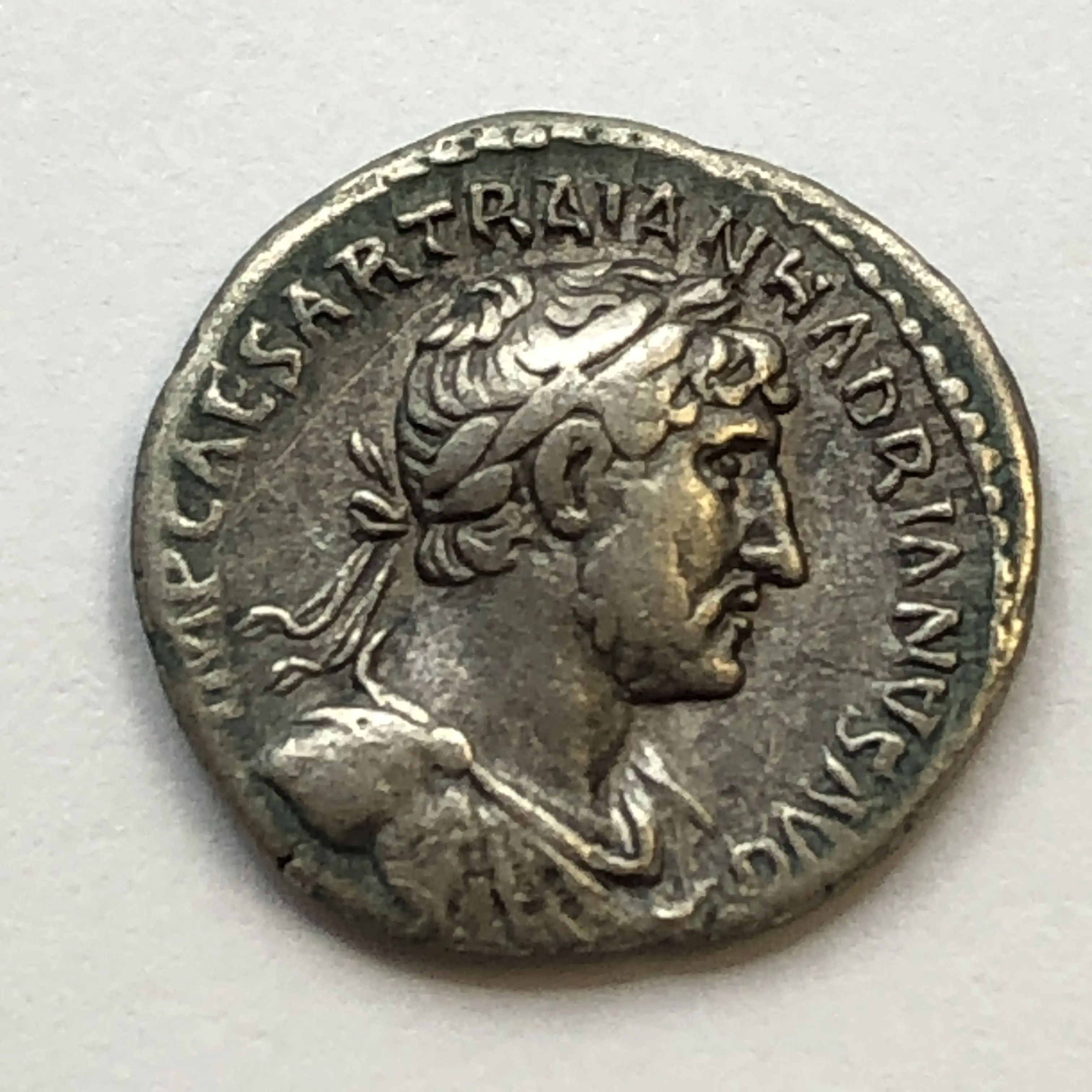 Ancien Rome Silver denarius Hadrian  121AD