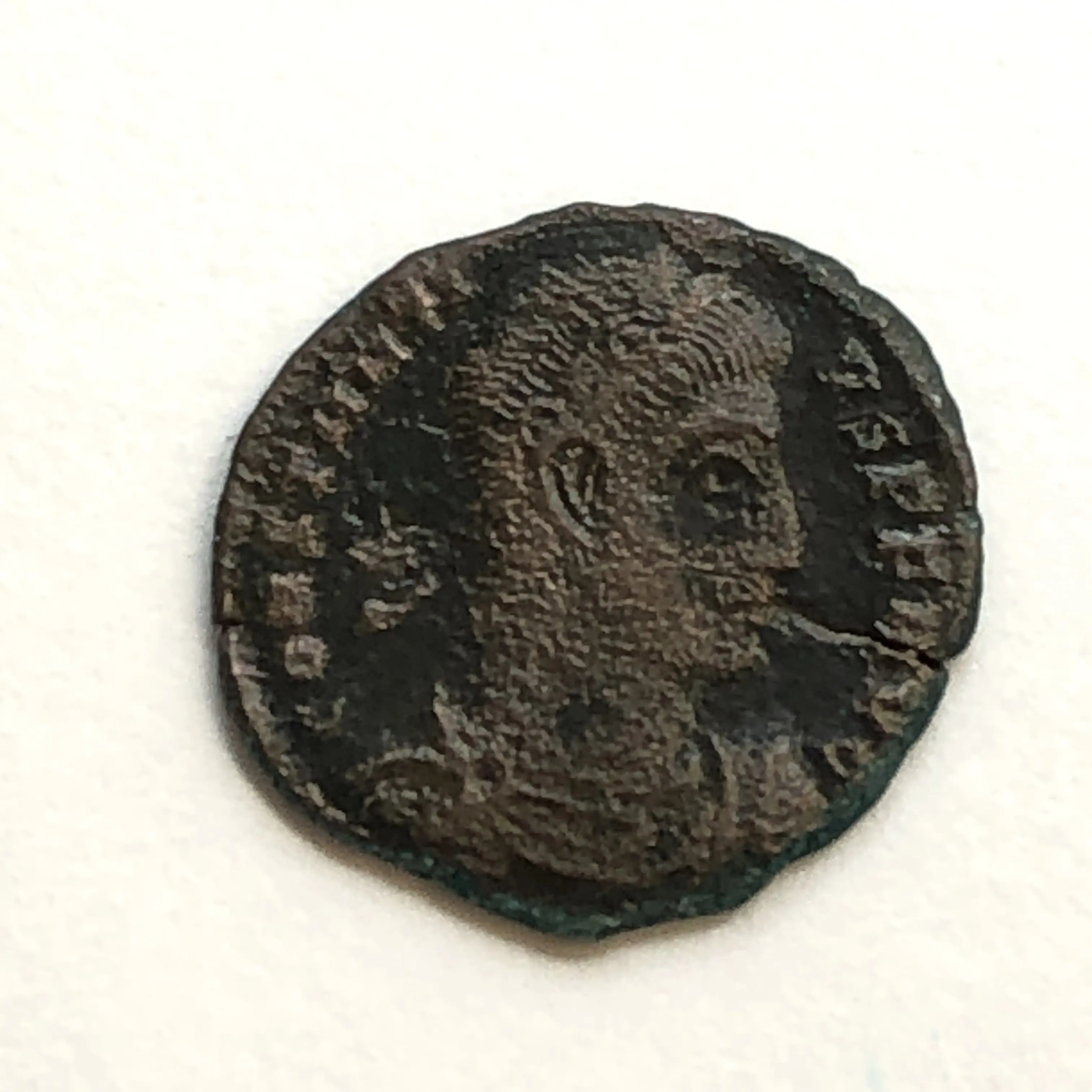Ancient Roman Bronze Coin follis 2nd Century AD