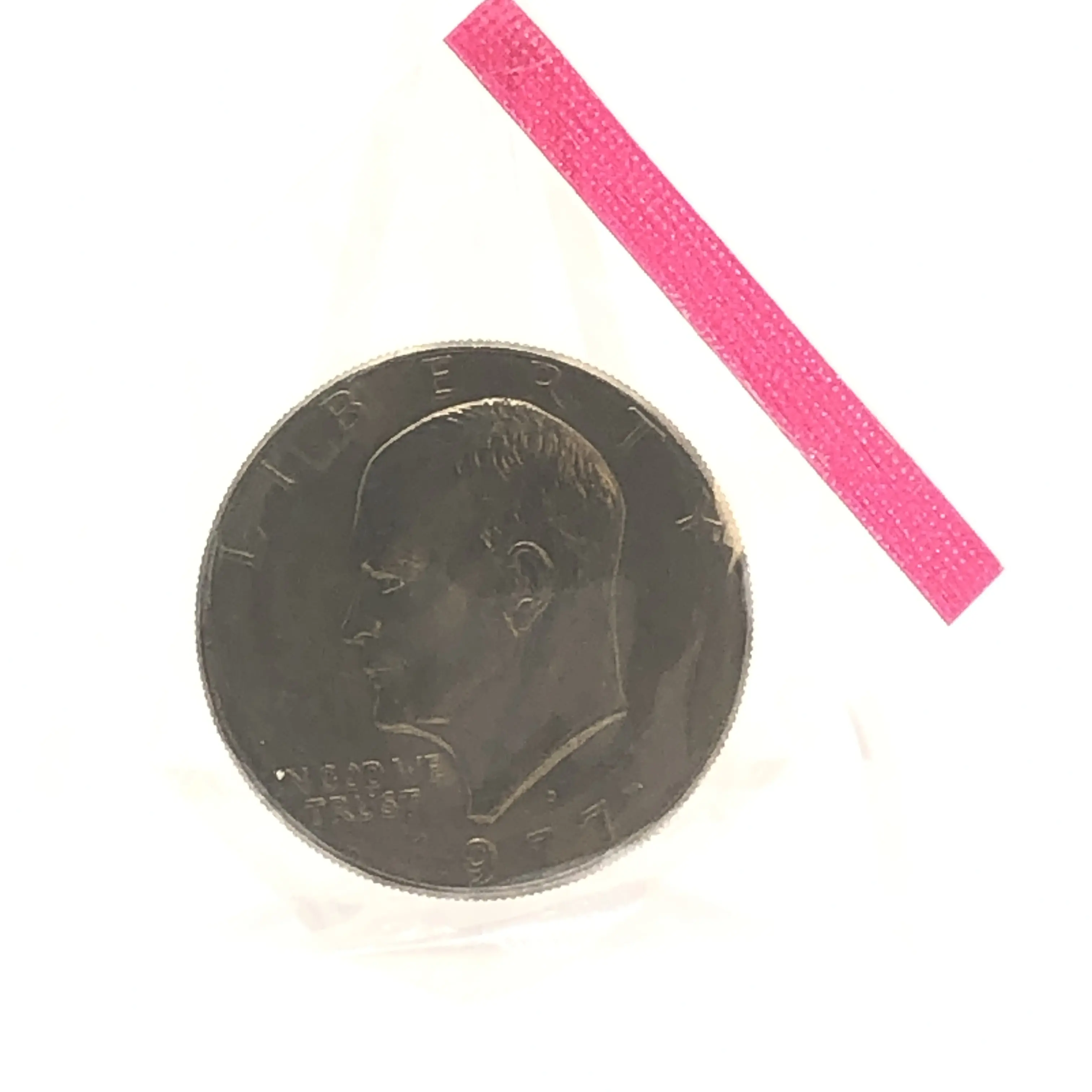 1977 Denver Mint Sealed Dwight Eisenhower Dollar Coin