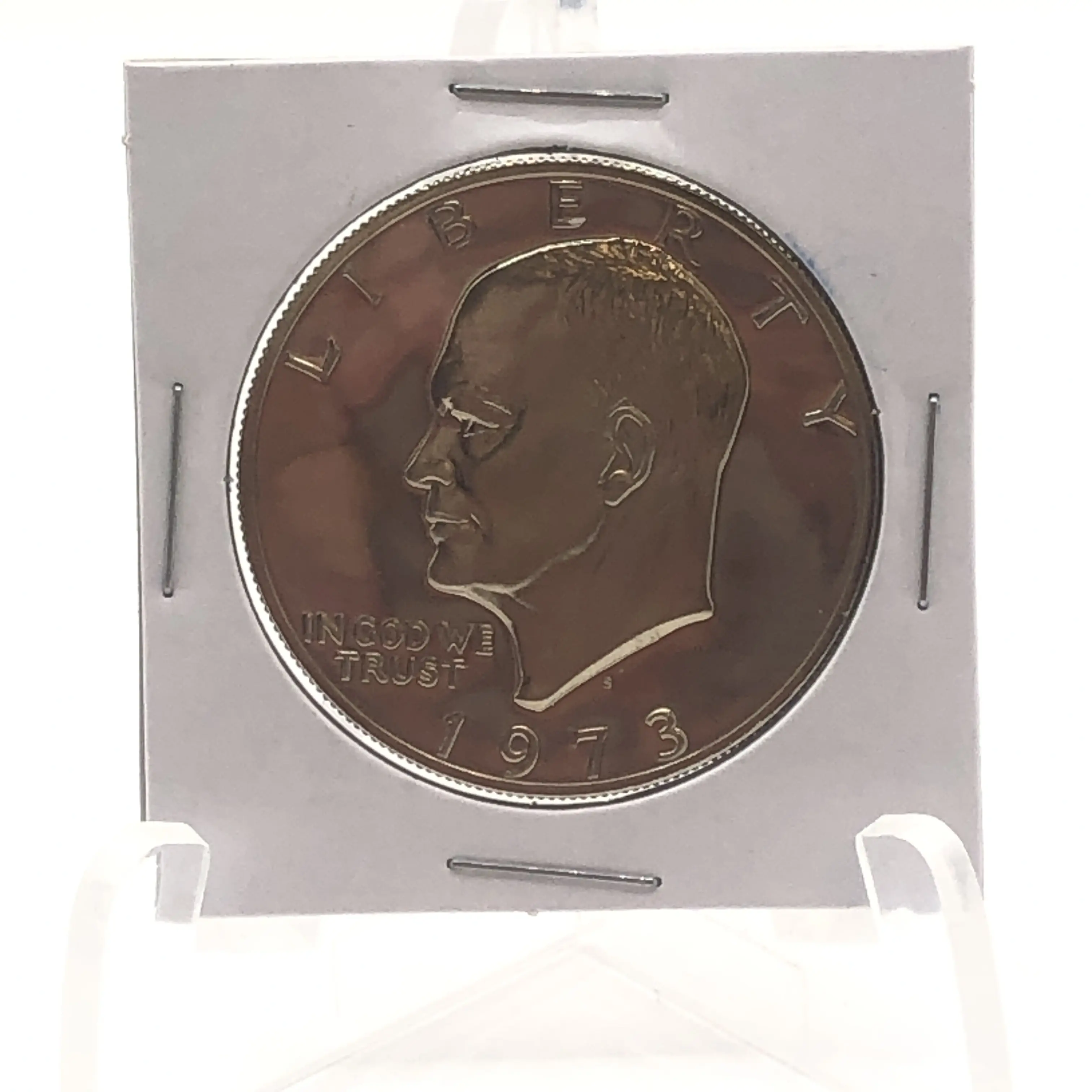 1973 San Francisco Proof Dwight Eisenhower Dollar Coin