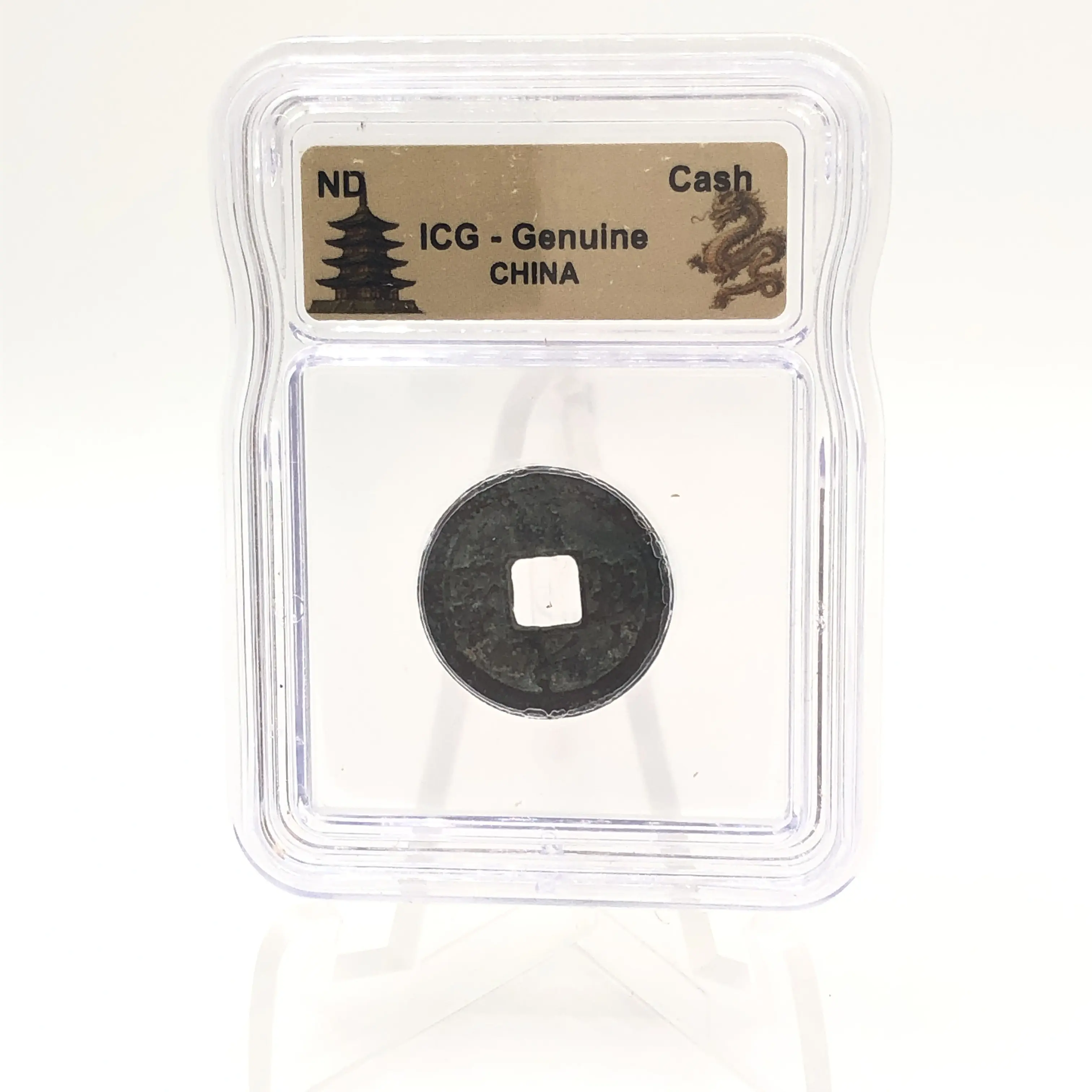 ICG Authenticated 1500s-1800s China Cash Coin