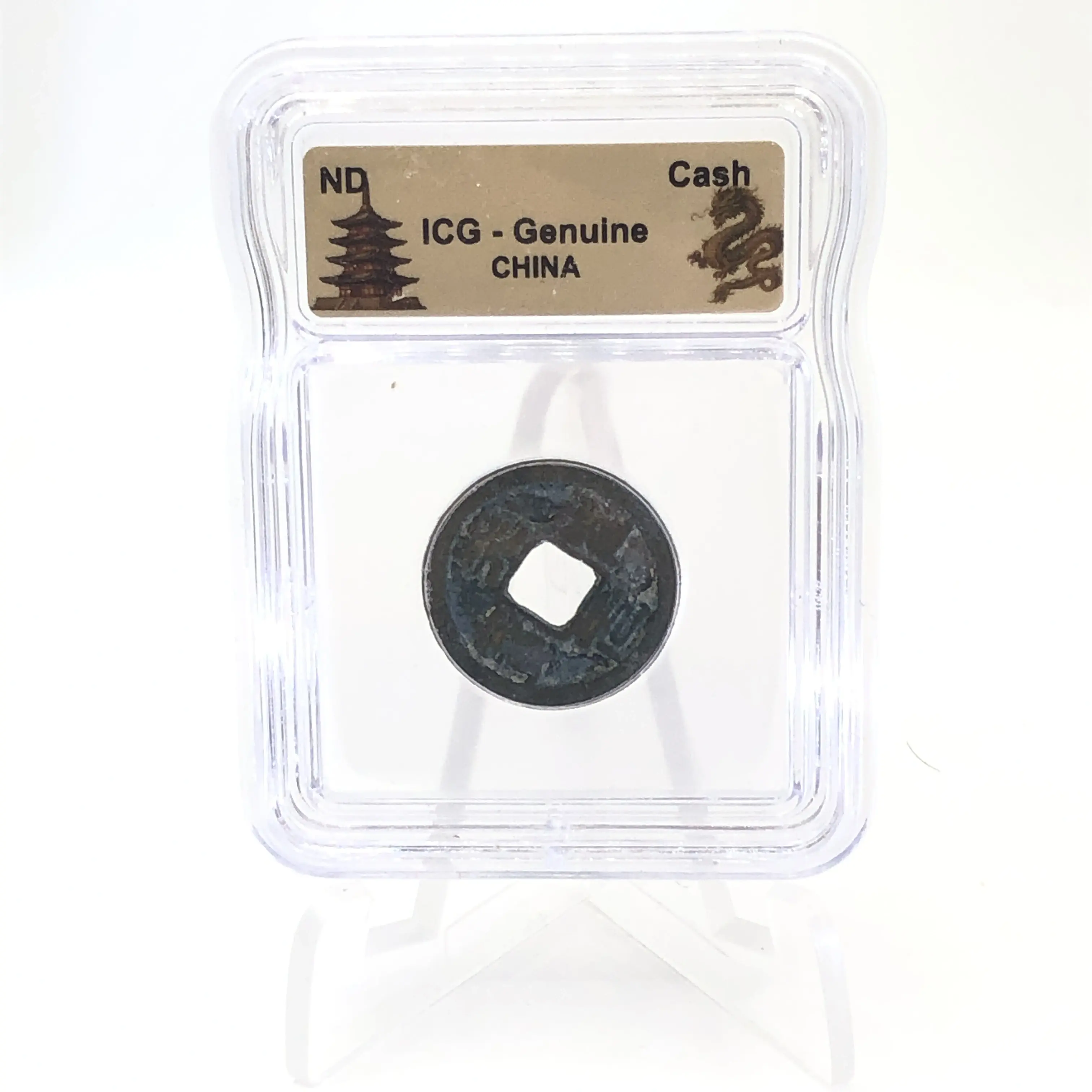 ICG Authenticated 1500s-1800s China Cash Coin