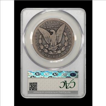 1895 O Morgan Silver Dollar Coin CAC AG3