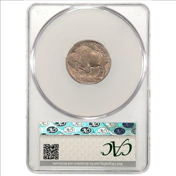 1913 Type 1 Buffalo Nickel Coin CAC AU58