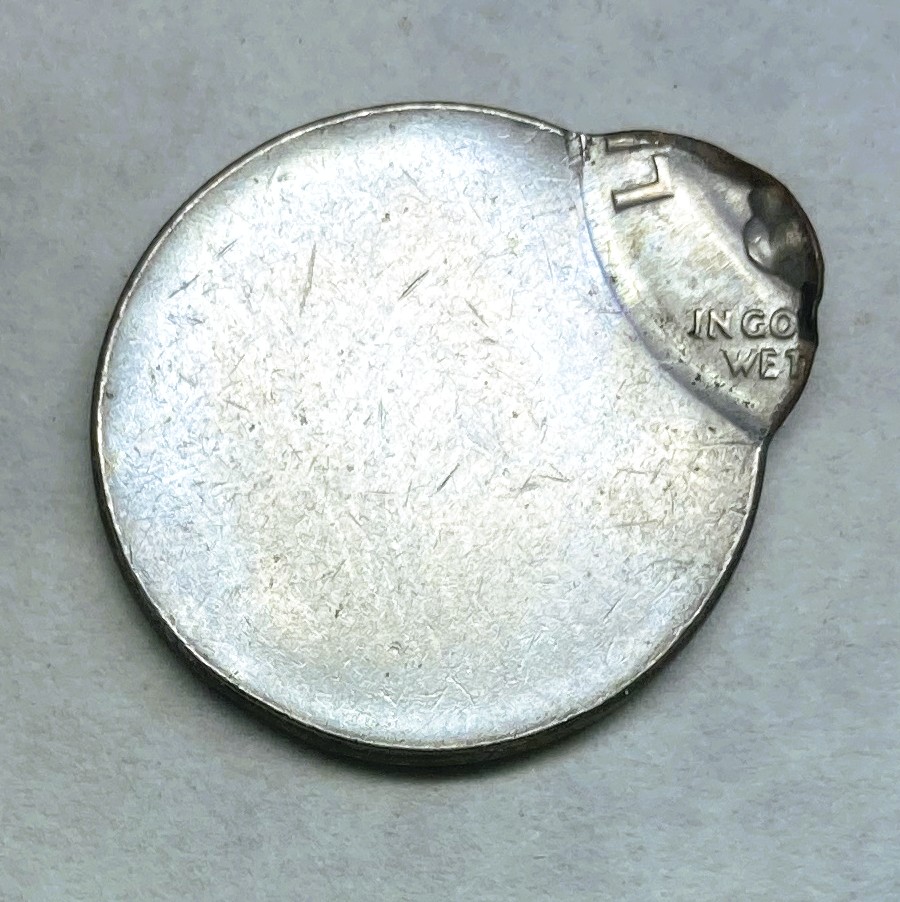Off Center Roosevelt Dime Error